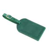 Genuine Leather Luggage Tag Suitcase Identifier Label Baggage