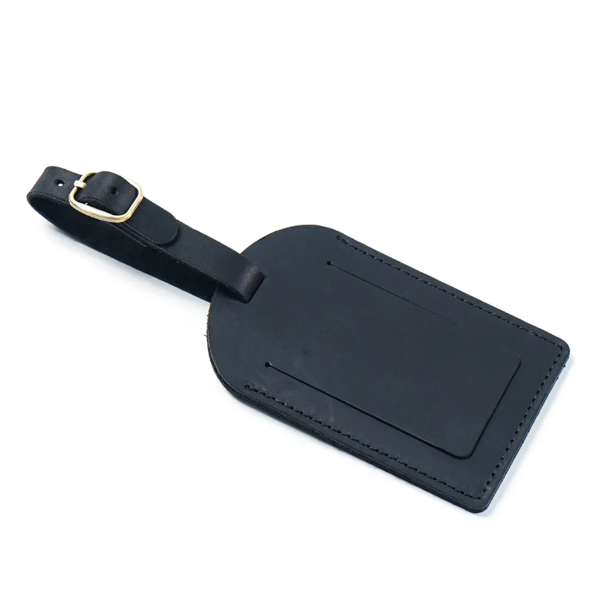 Genuine Leather Luggage Tag Suitcase Identifier Label Baggage