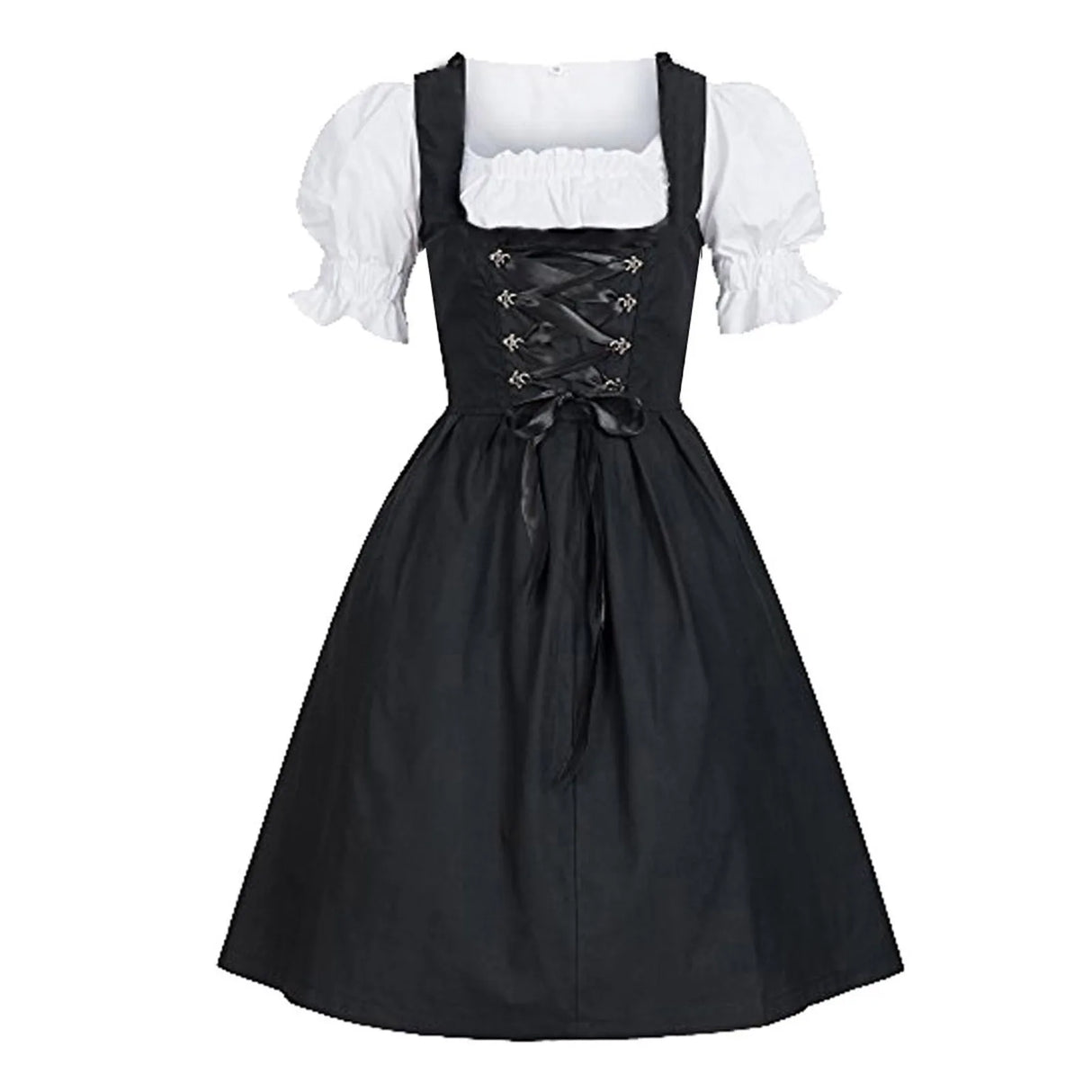 German Ladies Beer Maid Dirndl Bavarian Oktoberfest Dress