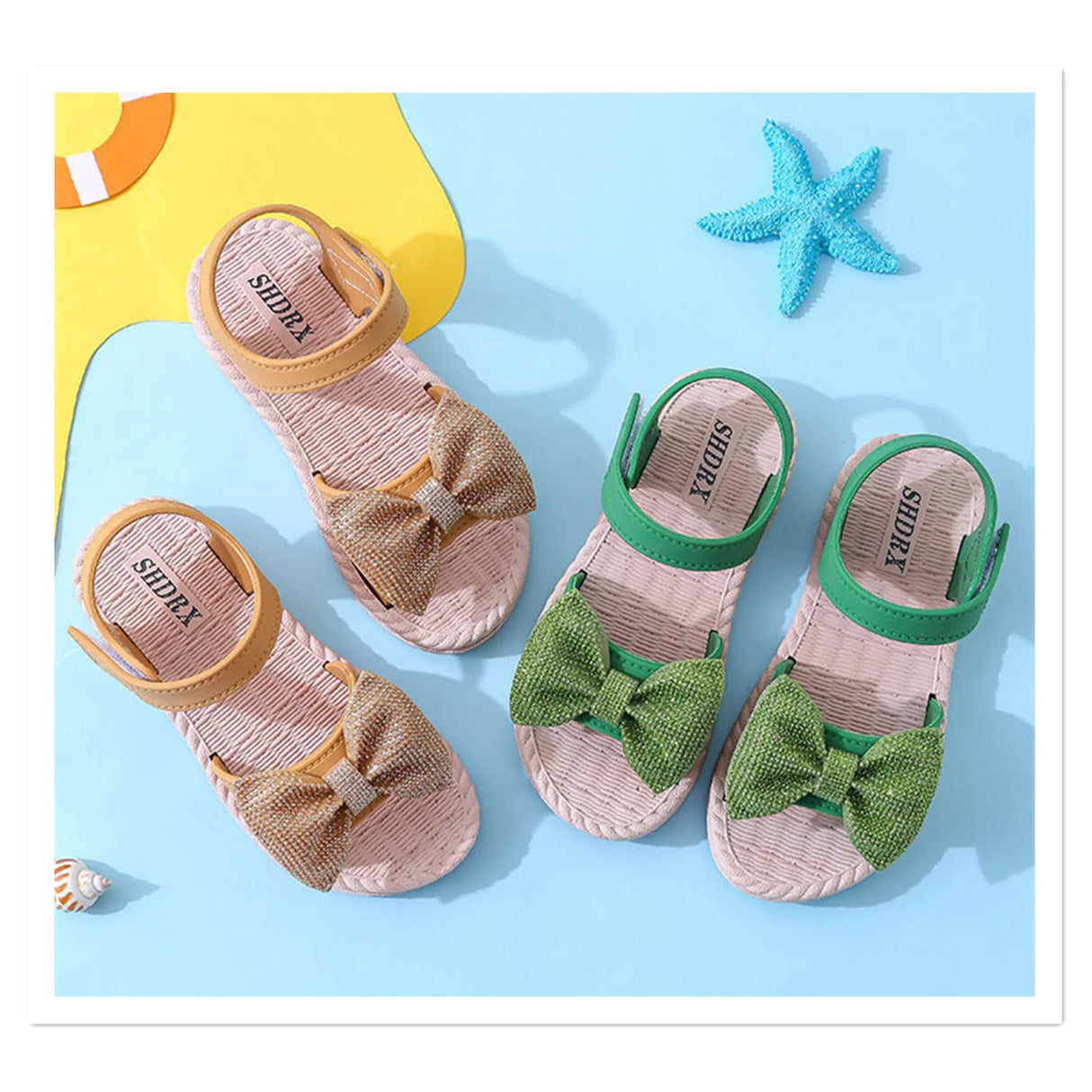 Girls' Sandals Summer New Korean Version Zhongda Children's