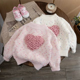 Girls Sweater Autumn Winter Pullover for Kids 2023