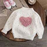 Girls Sweater Autumn Winter Pullover for Kids 2023