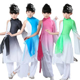 Girls yangko dance new children's clothing costume stage