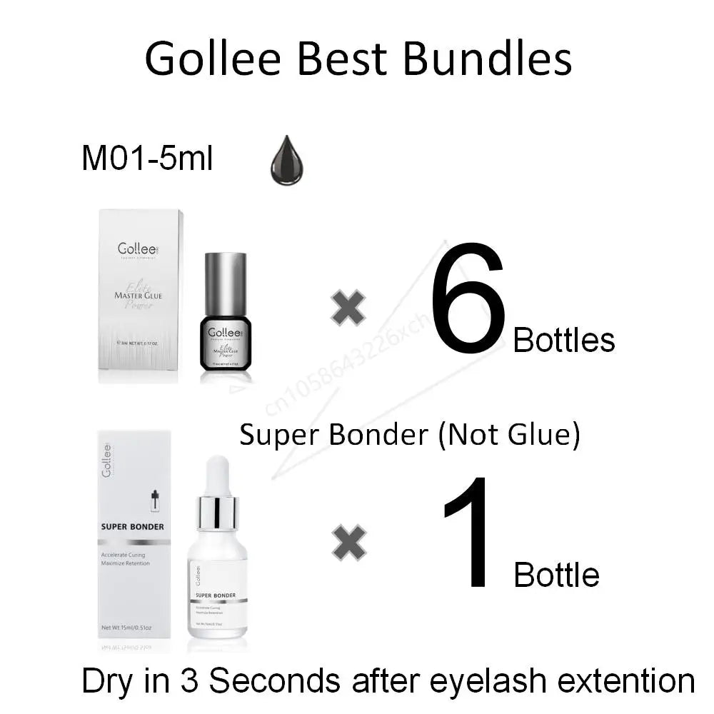 Gollee Fast drying 0.5s Glue for Eyelash Extension