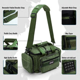 Goture Shoulder Crossbody Fishing Bags 600D Oxford Fabric