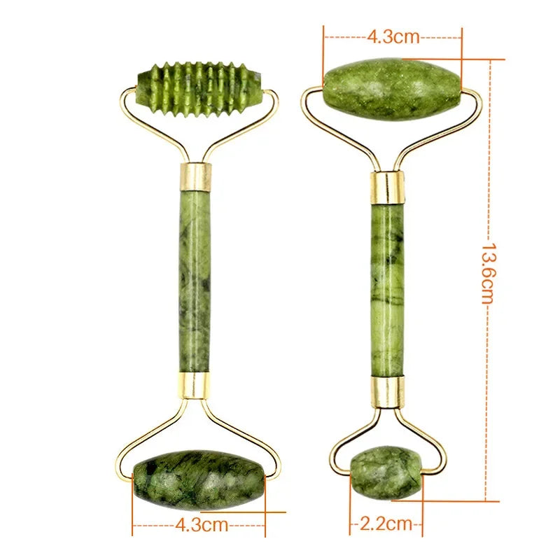 Guasha Natural Stone Massage Face Jade Roller Gua