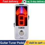 Guitar Tuner Mini Chromatic Tuner Pedal Effect LED