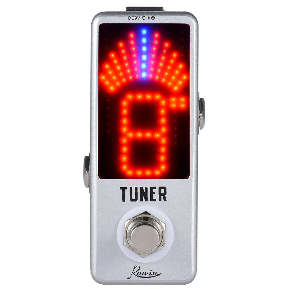 Guitar Tuner Mini Chromatic Tuner Pedal Effect LED