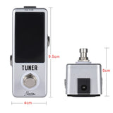 Guitar Tuner Mini Chromatic Tuner Pedal Effect LED