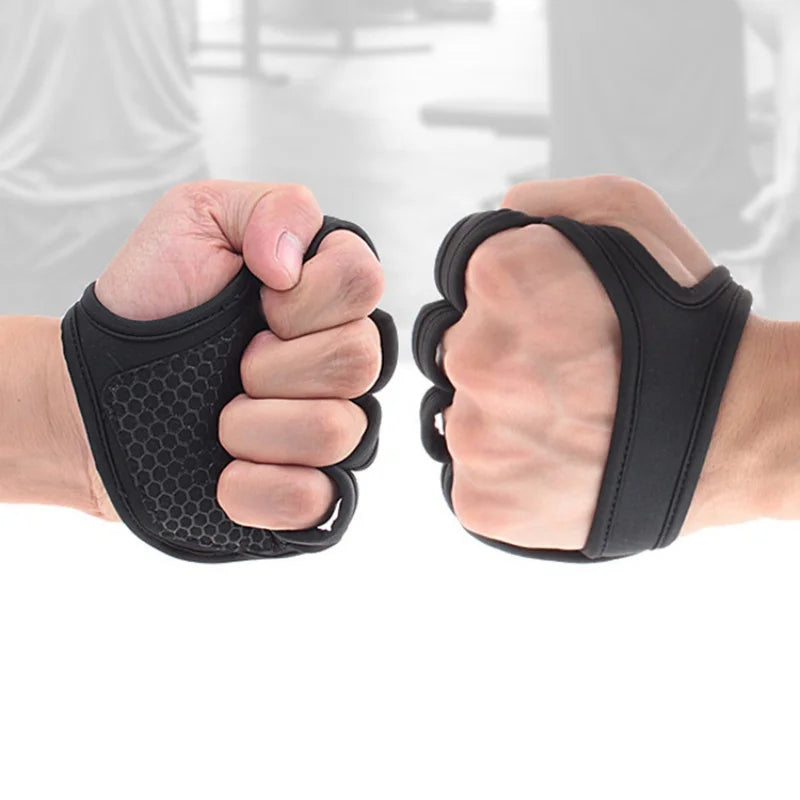 Gym Fitness Gloves Hand Protector Men Women Bodybuilding