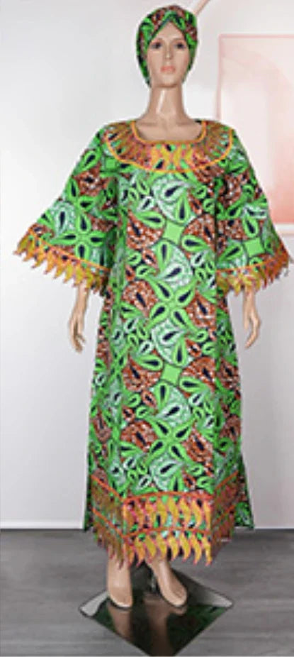 HD New African Clothes For Women Traditional Embroidery