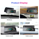 Car TPMS Tire Pressure Alarm Monitor System Temperature