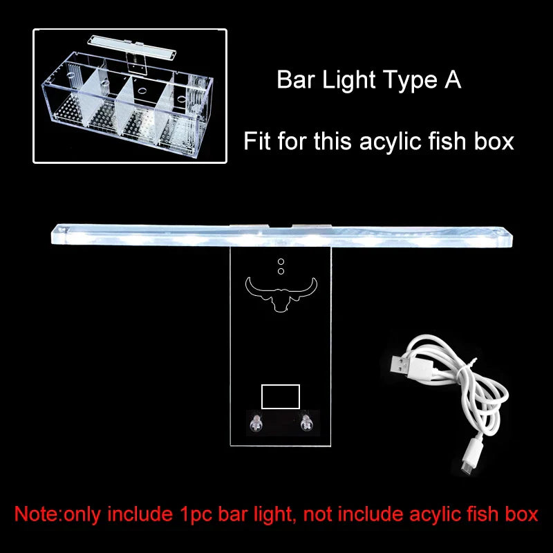 220V Creative Betta Fish Tank Breeding Incubator Isolation