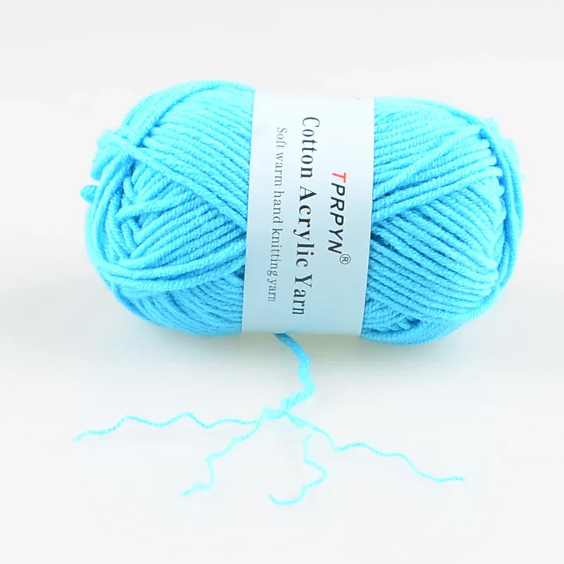 TPRPYN 12Pc Milk Cotton Yarn For Hand Knitting