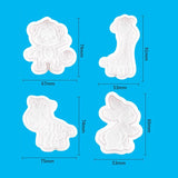 4pcs Creativity Slimes Play Dough Bear Elephant Lion