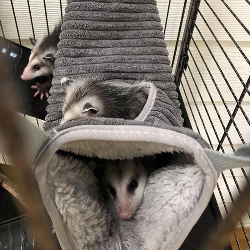 Winter Warm Hammock Hamster Tunnel For Small Animals