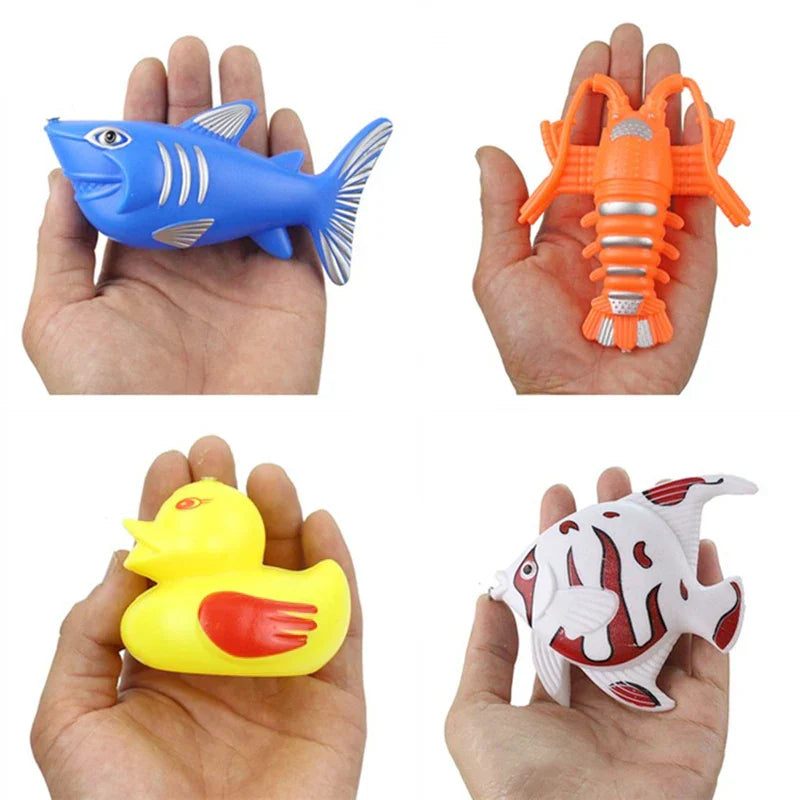 Children Bathtub Magnetic Fishing Toy Swimming Bathing Pool