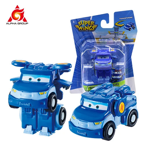 Super Wings S5 2" Mini Transforming Deformation Transform-a-Bots