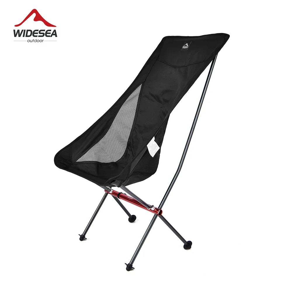 Widesea Camping Fishing Folding Chair Tourist Beach Chaise