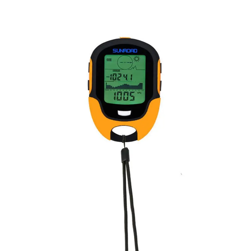 SUNROAD Multifunctional Handheld USB Compass Altimeter Barometer Digital