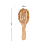 1PC Wood Comb Professional Healthy Paddle Cushion Hair