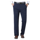 Thick Straight Work Trousers Men Pants Office Formal