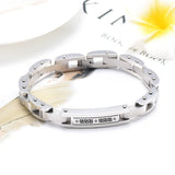 Link Bangle Cremation Memorial Ashes Holder Bracelet Keepsake