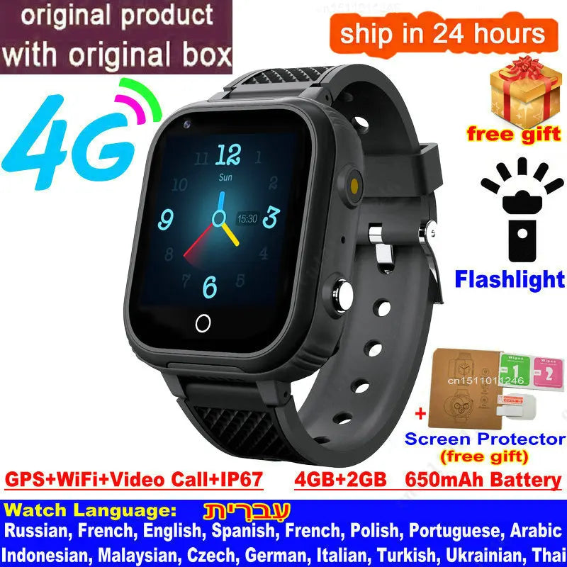 LT21 4G Smart Watch Kids GPS WIFI Video