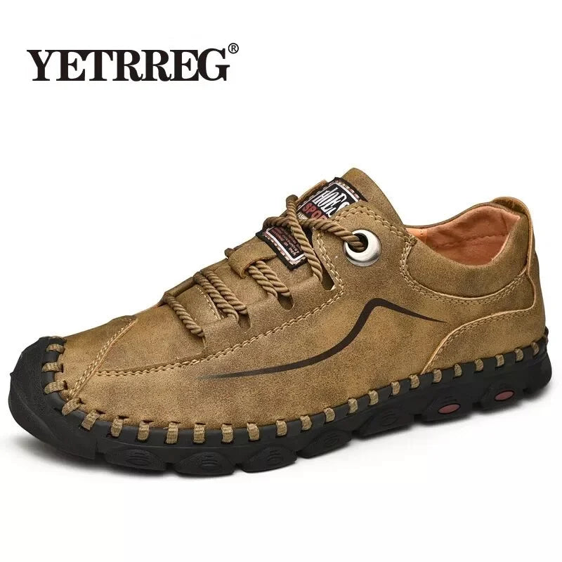 2020 New Men Casual Shoes Handmade Leather Loafers