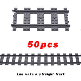 MOC Railway Track Train Tracks Straight Curved Soft