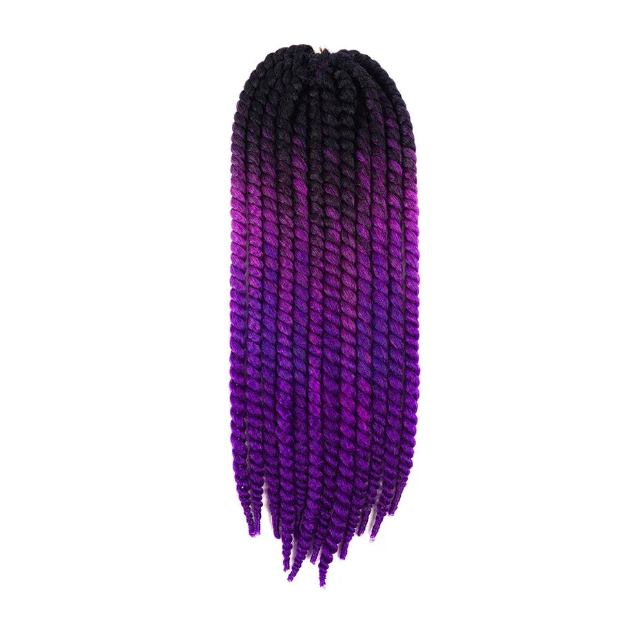 YunRong Senegalese Twist Hair Jumbo Crochet Braids 22