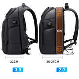 Fenruien Waterproof Backpacks USB Charging School Bag Antitheft