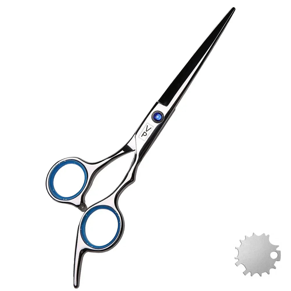 6.0 inch 17cm Professional hairdressing scissors Straight Shears