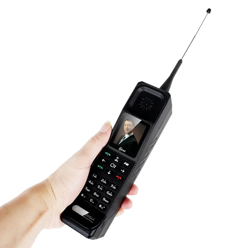 With Antenna Retro Style Big Bar Mobile Phone