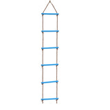 Wooden Rope Ladder Kids Fitness Toy Multi Rungs