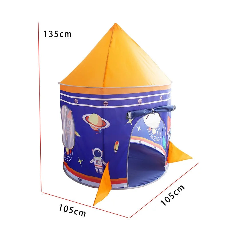 Kids Tent Space Play House Tent Ocean Ball