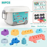 Baby Rubber Big Size Particle Bricks Toys DIY