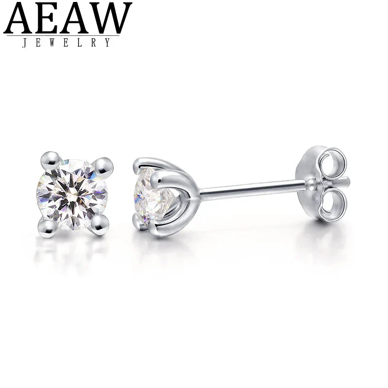 AEAW CVD HPHT Lab Grown Diamond Earrings 3mm