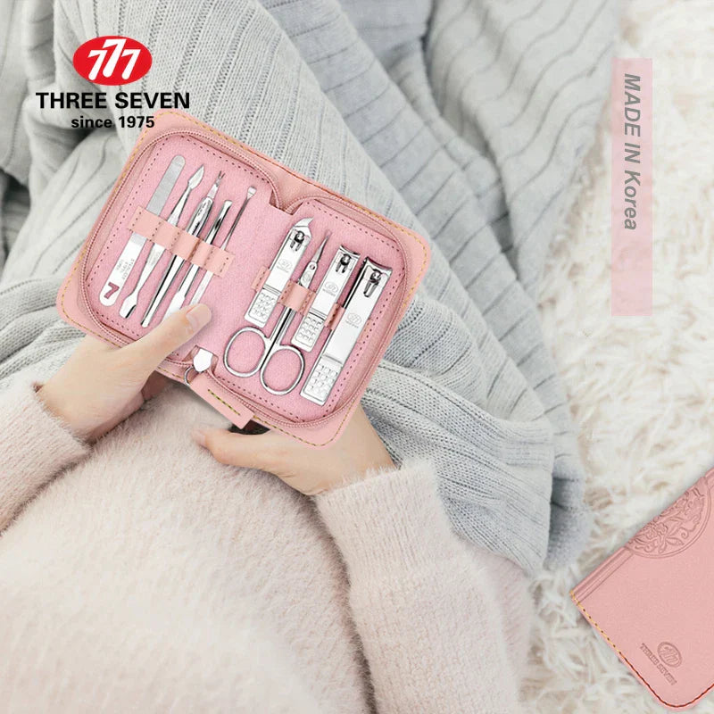 THREE SEVEN/777 GIRLY Nail Clippers Trimmers Kit Nail