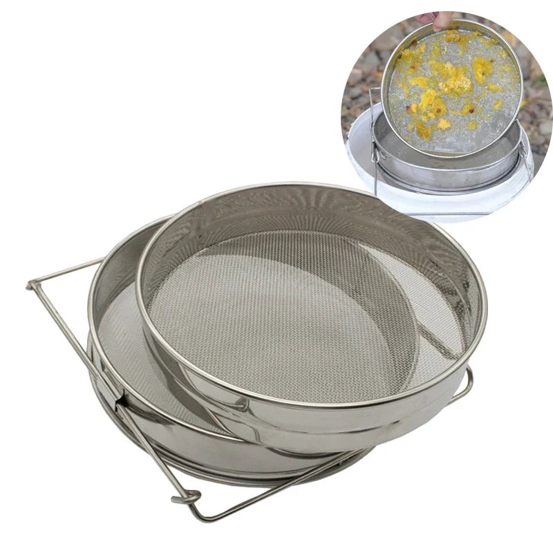 Beekeeping Honey Bee Strainer Double Straining Yogurt Strainer