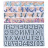 With Holes Alphabet & Number Resin Mould Letter