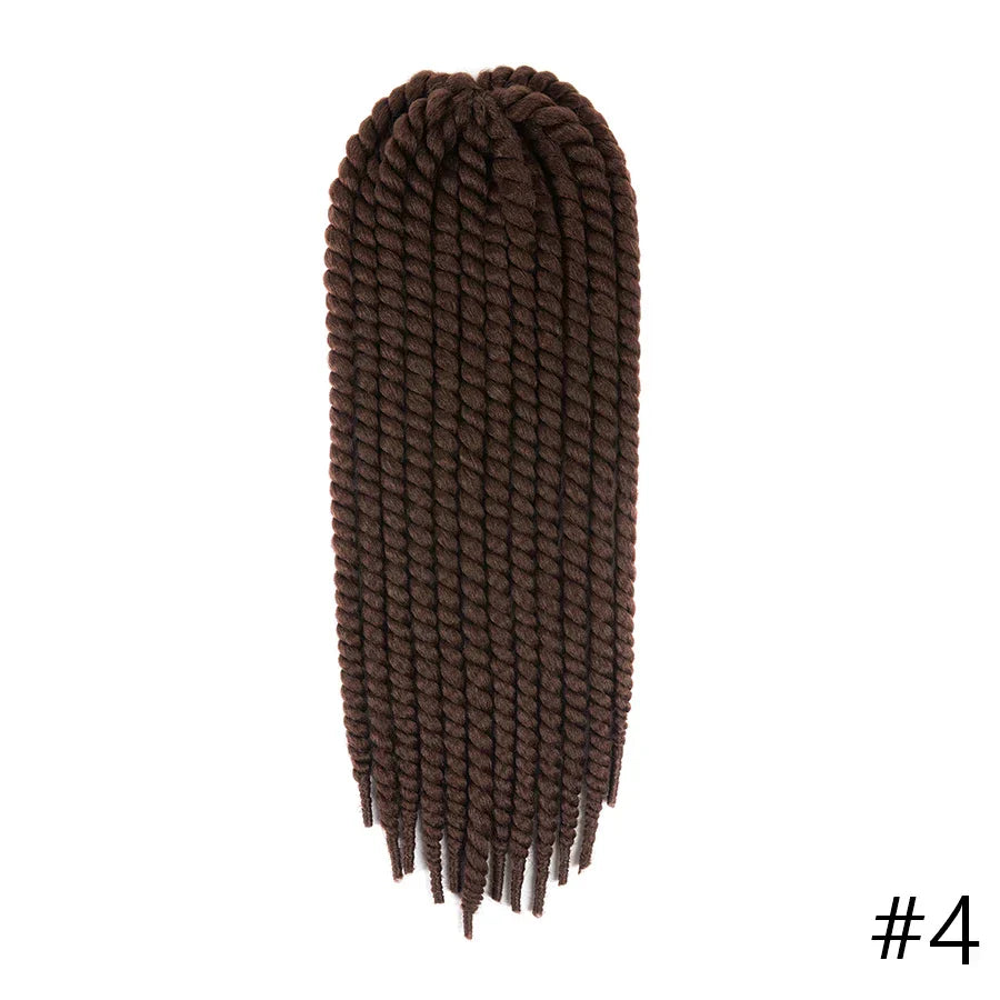 YunRong Senegalese Twist Hair Jumbo Crochet Braids 22