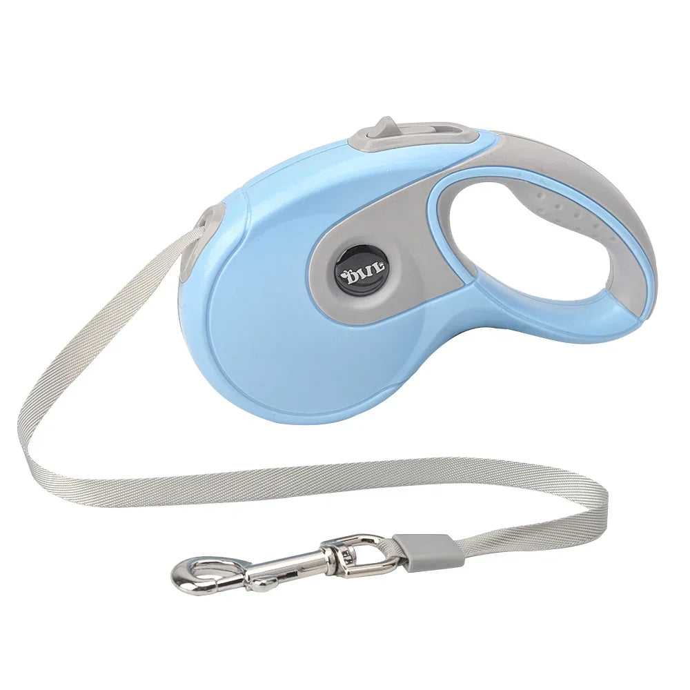 5M/8M Retractable Dog Leash Roulette Leashes with Poop