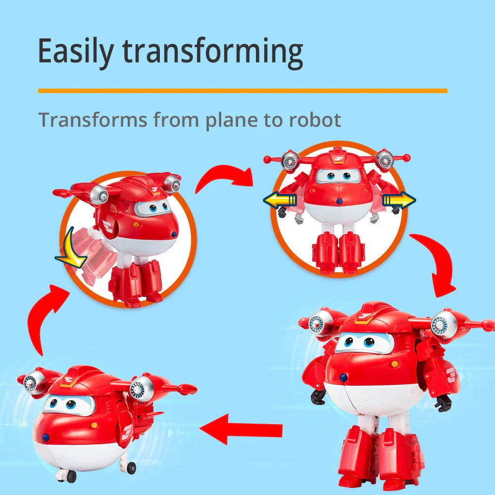 Super Wings 5 Inches Transforming Jett Dizzy Donnie