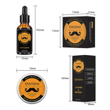 1Set Men Beard Grooming Kit Mustache Beard Hair