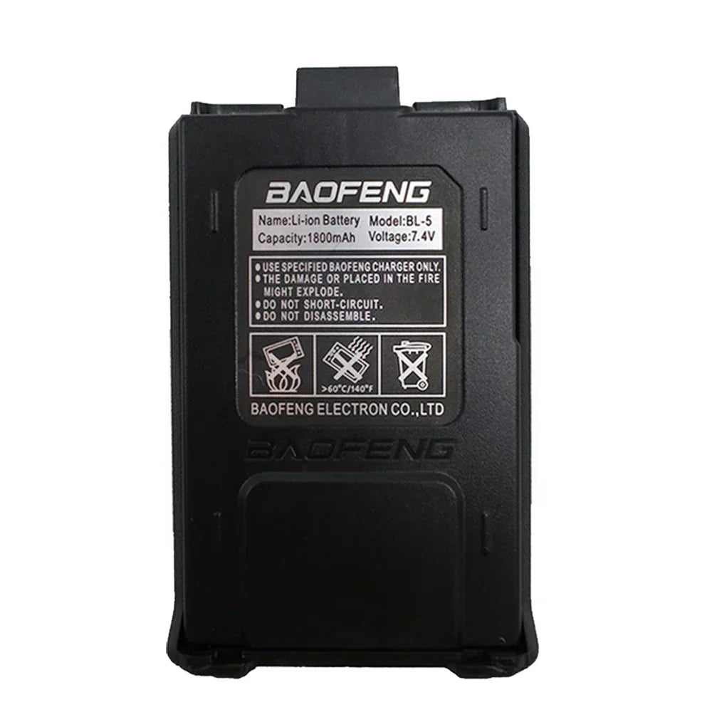 Original Baofeng UV-5R 1800mAh 7.4V Li-on Battery UV5R