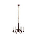 1 Set Kid's Dollhouse Furniture with LED Chandelier Light