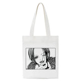 Shopping Bags Nana Anime Manga Nana Osaki And Ren Honjo Tote Bag Harajuku Handbags Shoulder Bags Casual Handbag Women Canvas Bag