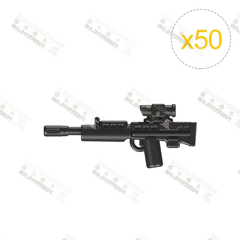 50PCS/LOT Weapon Model Gun Pack Star W Movie