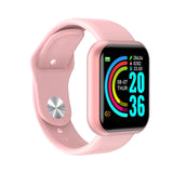 Bluetooth Smart Watch Pedometer Wristband Heart Rate Blood